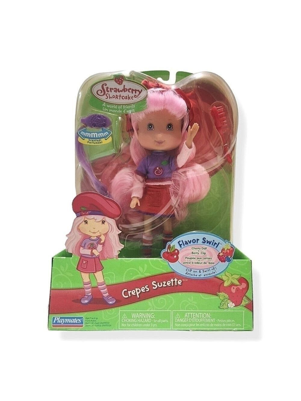 Strawberry Shortcake Crepes Suzette 2006 Playmates Flavor Swirl NIB